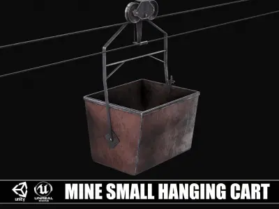 Collection of 15 Mine Items 3D Model Pack
