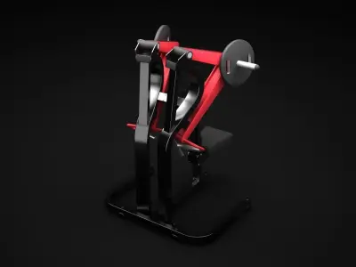 Low Row 3D model