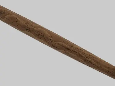 OB 00 26 vampire hunter hammer d Low-poly 3D model