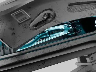 Combat Drone 001 3D model