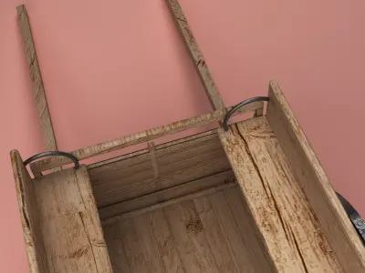 Hay Cart  3D model