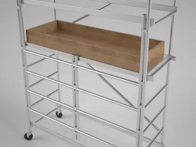  Scaffold Tower 2 3D model