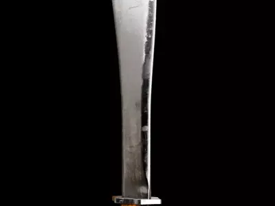 Machete 3D model purchase