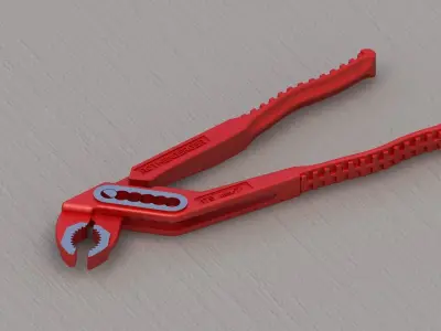PLIERS WRENCHES  3D model