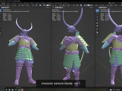 samurai army pack