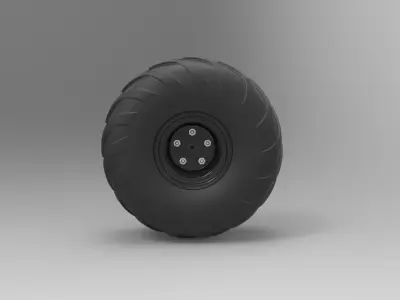 Wheel from Argo 3D model
