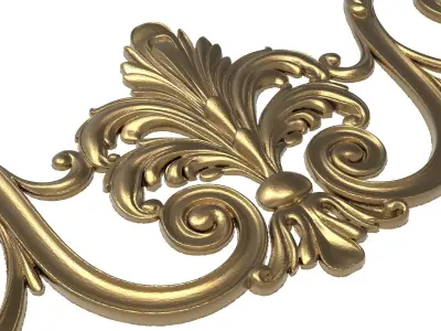  decorative pattern ready for 3D printing 3D model 488