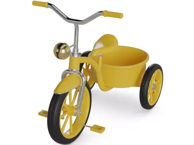 Traditional Tricycle 3D model buy