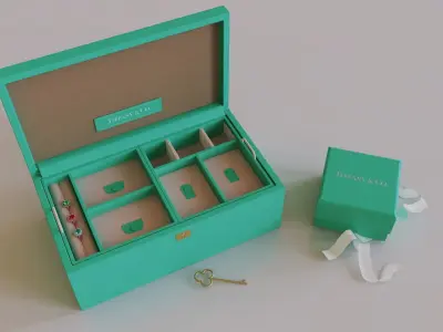 Tiffany Big Box  3D model