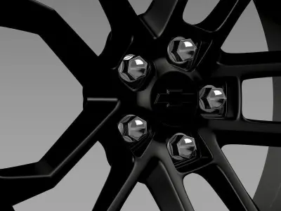 Chevrolet Camaro SSX Concept 2010 rim 3D model