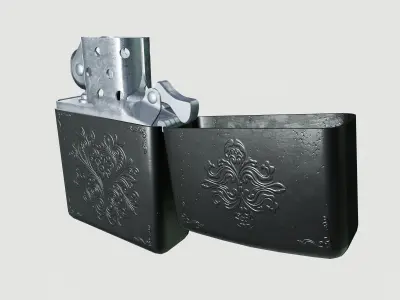 Lighter 3D model get