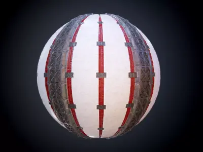 Sci-Fi Military Seamless PBR Texture 10 Texture