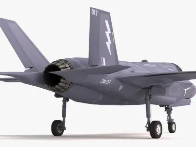 F35B Royal Air Force 3D model
