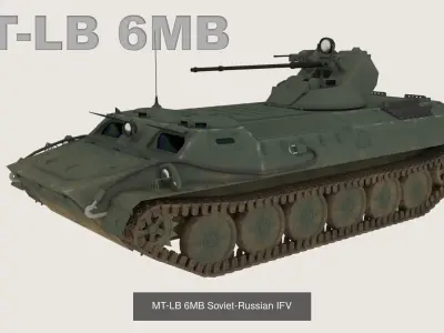 Soviet APCs and IFVs 3D Model Pack