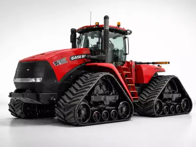 Case IH Steiger 620 Quadtrac Articulated Farm Tractor 3D model