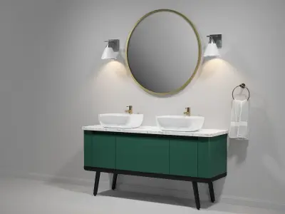 OVE Contrell 60 Spring Green 3D model