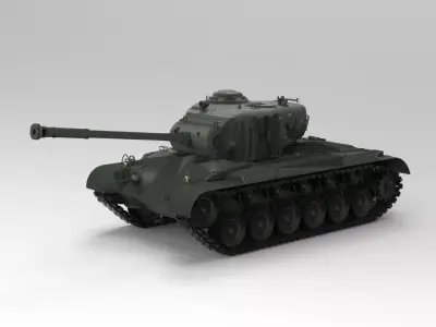 M26 Pershing 3D model