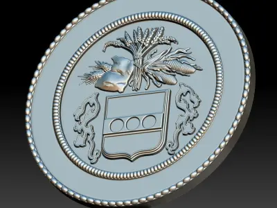 Corn and grain 3D print model