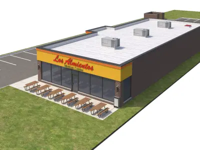 Retail-193 Retail Store 3D model