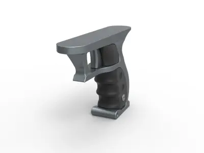Handle for cosplay blaster pistol 2 3D print model