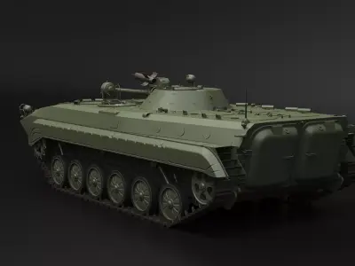 BMP-1 IFV 3D model