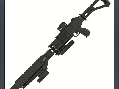 Corner Shot 3D model