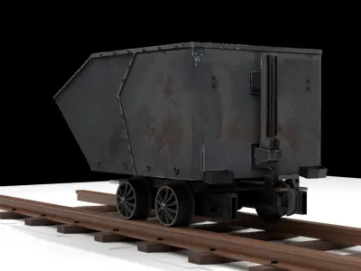 Mining Cargo 3D model