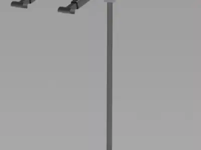 Agitator Sanitary Mixer 3D model