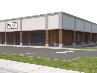 Retail-168 Retail Store 3D model