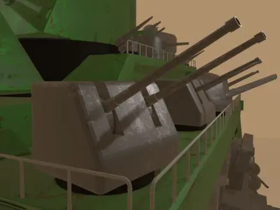 Super Heavy Tank 3D model