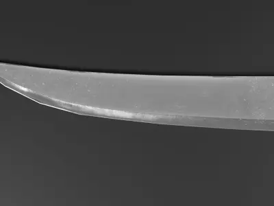 Sword-07 Low-poly 3D model