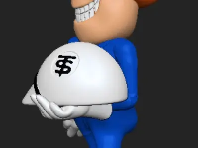 Tom Slick 3D print model