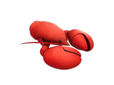 Lobster Low-poly 3D model