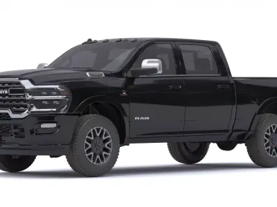 Ram 2500 Limited 2025 Heavy Duty Truck 3D model