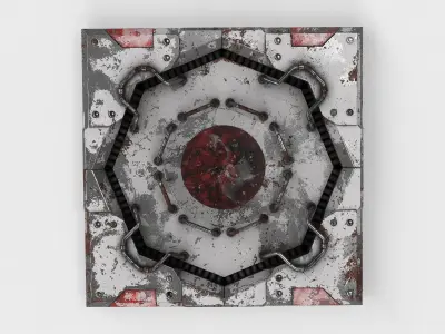 panel scifi 11 3D model