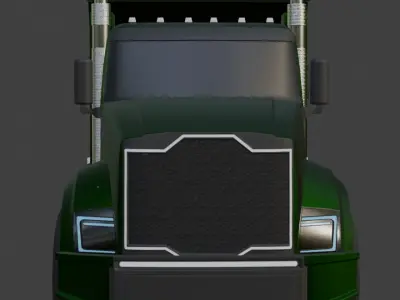 Landscaping Truck 3D model purchase