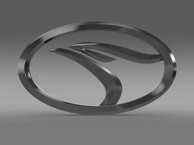 soueast logo 3D model by Sergey