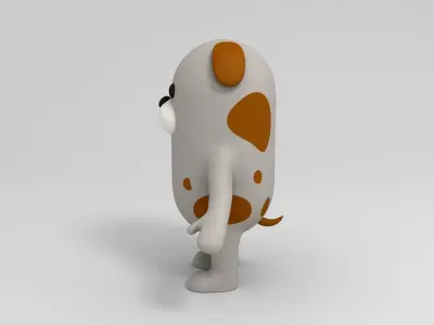 Cartoon Dog 3D model get