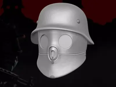 Wolfenstein Blackguard Fan Art STL Files for Action Figures 3D print model purchase