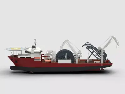 Apache II Ship 3D model