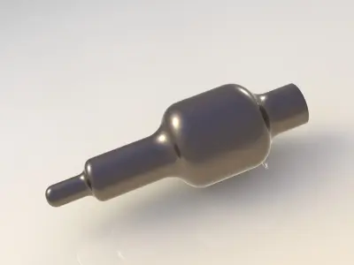 plug bottle on table Free 3D model