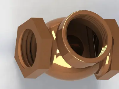 Valve Body 3D model