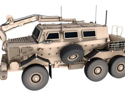 Buffalo MRAP 3D model