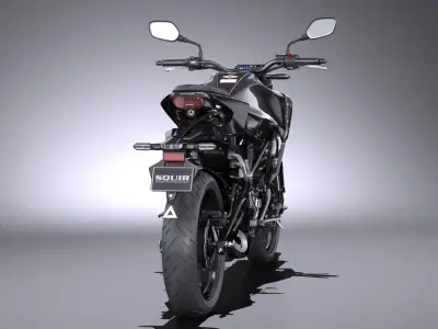 Honda CBR125R 2018 3D model