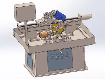 Blade Cutter Grinding Machine Blade Sharpening Tool 3D model