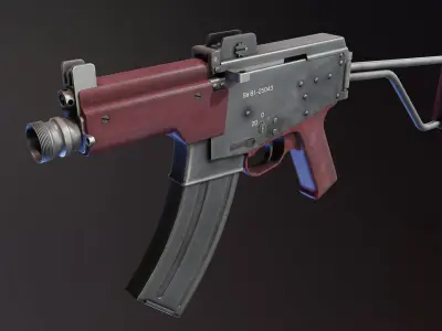 SA 81 Krasa Low-poly 3D model