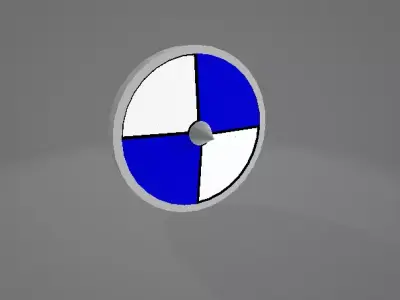 Viking Shield Free low-poly 3D model shop