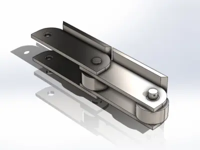 Corrente Tracionadora Tractor Chain 3D model