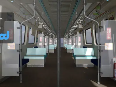 TW Mrt Locomotive 001 3D model