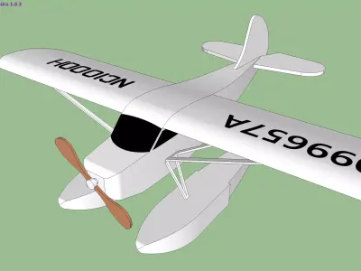 Generic water plane  3D model